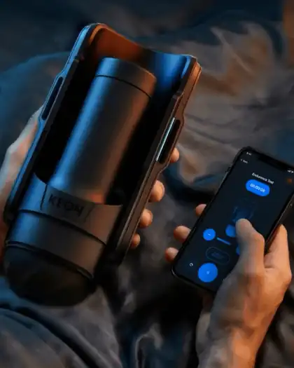 Kiiroo Keon controlled from the FeelConnect app