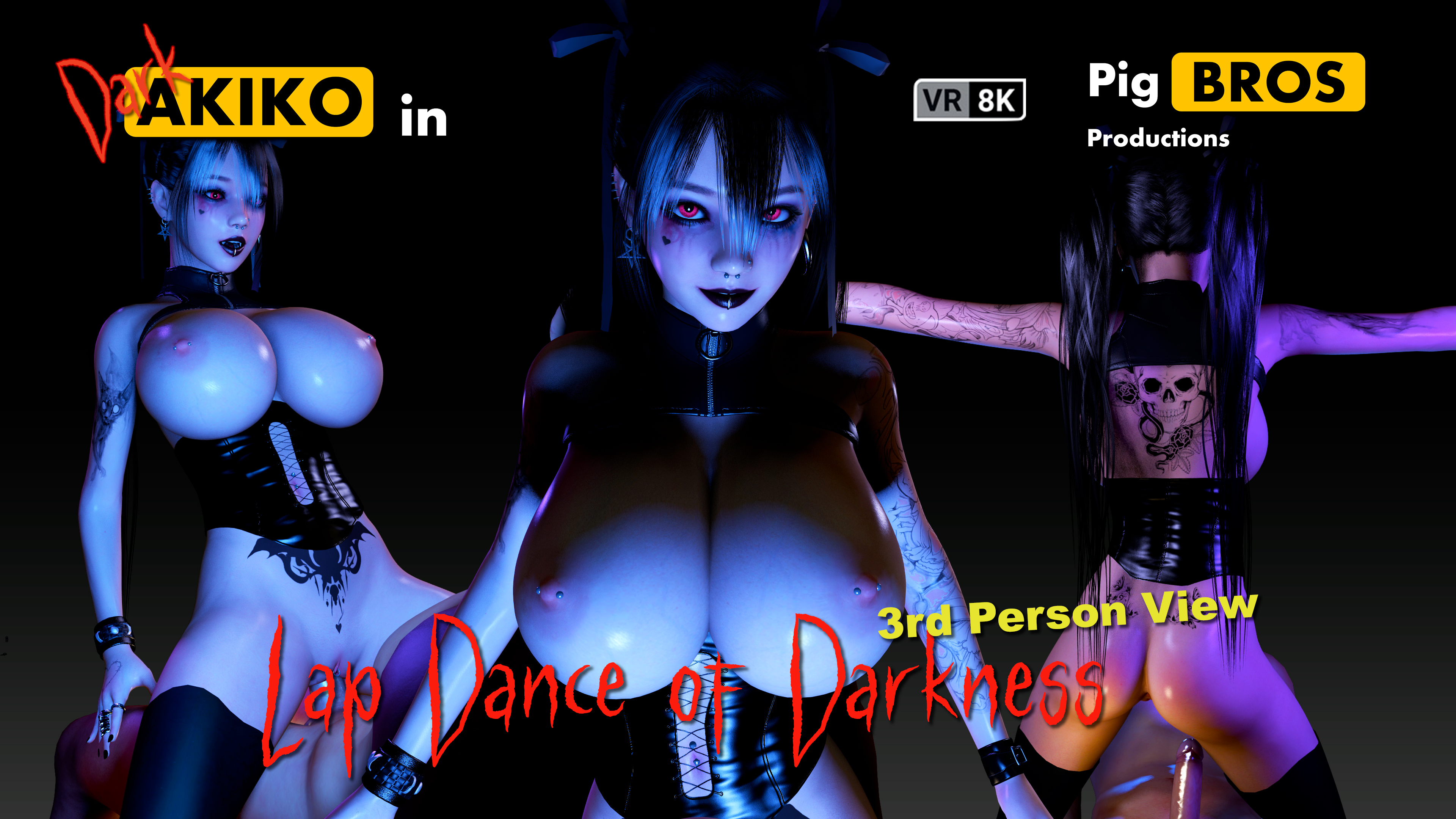 Akiko – Lap Dance of Darkness – 3rd Person View