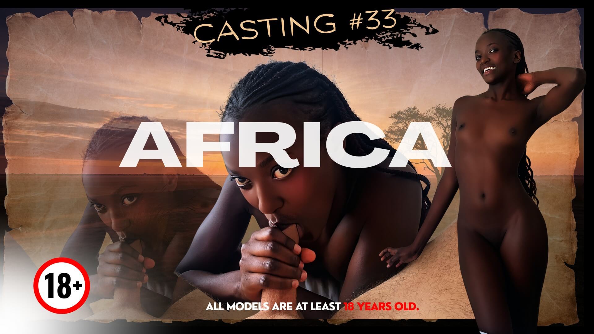 Authentic African Slim Girl’s Casting