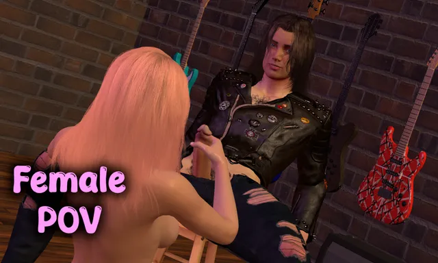 [For Women] Rockstar Guitarist Groupie — VirtualPassionVR 3D CGI Model VR porn scene