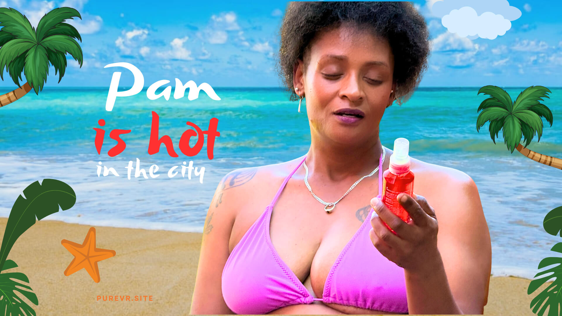 Pam hot in the City
