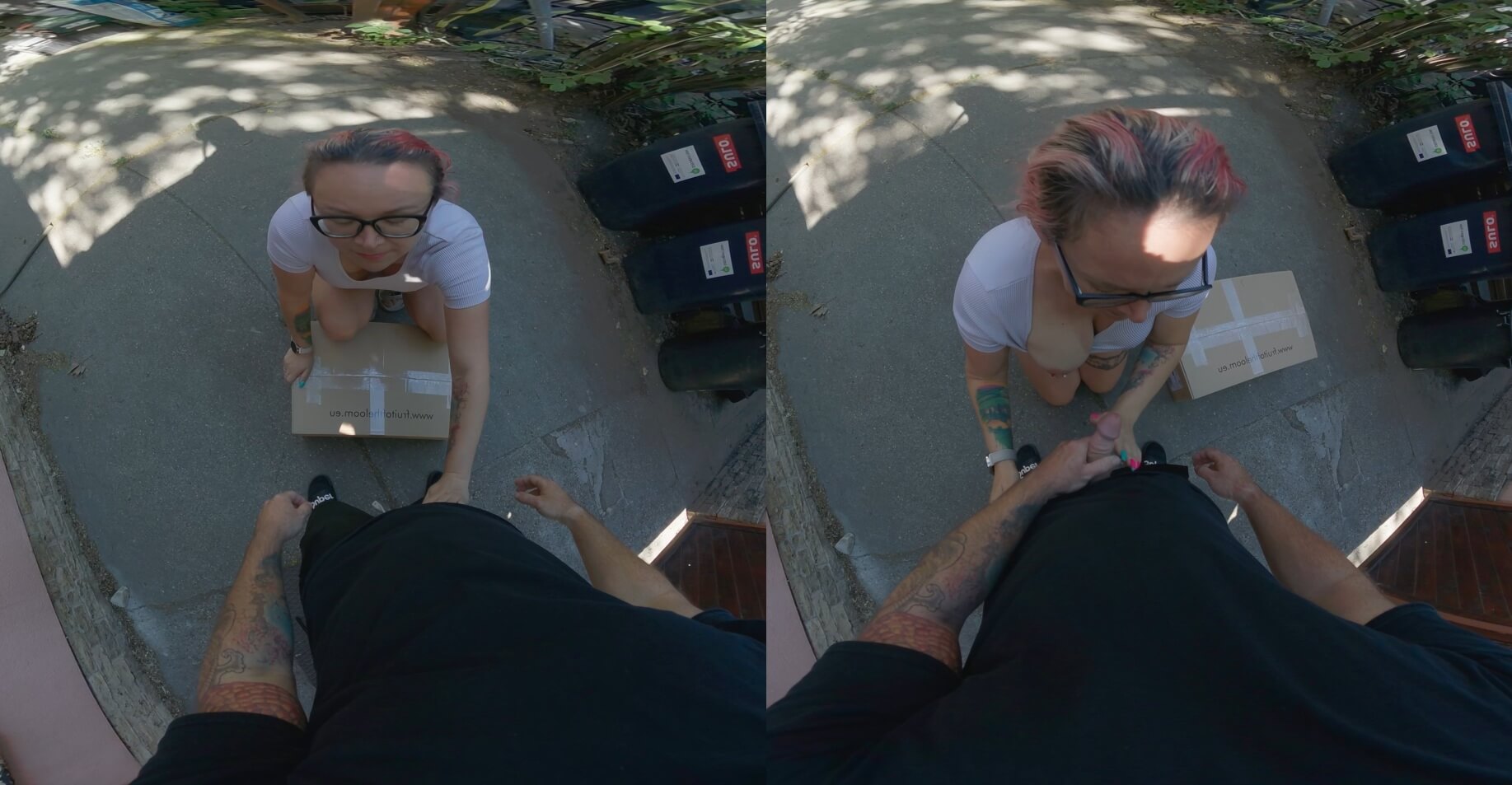 The Delivery Guy Just Showed Up… With a Package. Not the Only Thing He Delivered, Though
