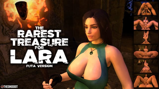 The Rarest Treasure for Lara (Futa Version) (A XXX Parody)