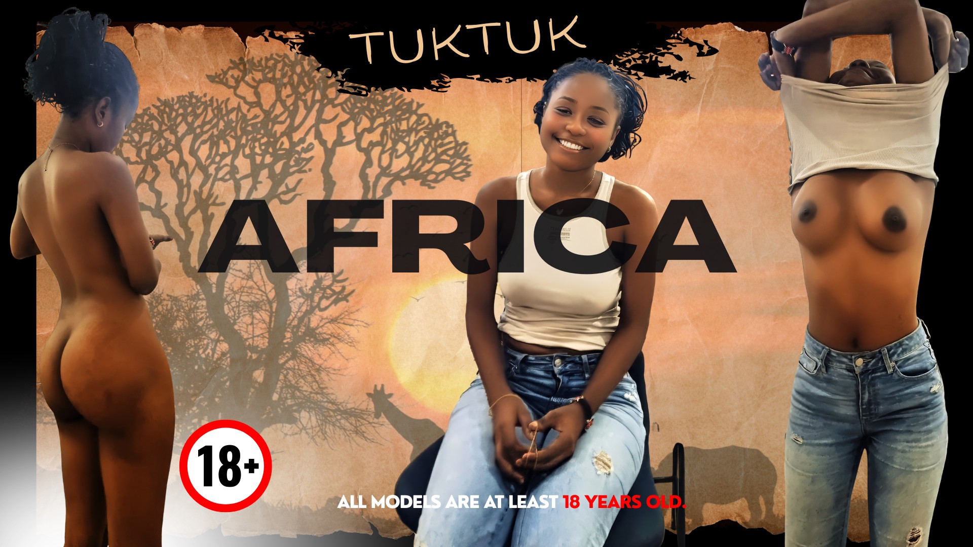 TukTuk Raw Black Teenager Gags on BBC in POV - 8K 60FPS