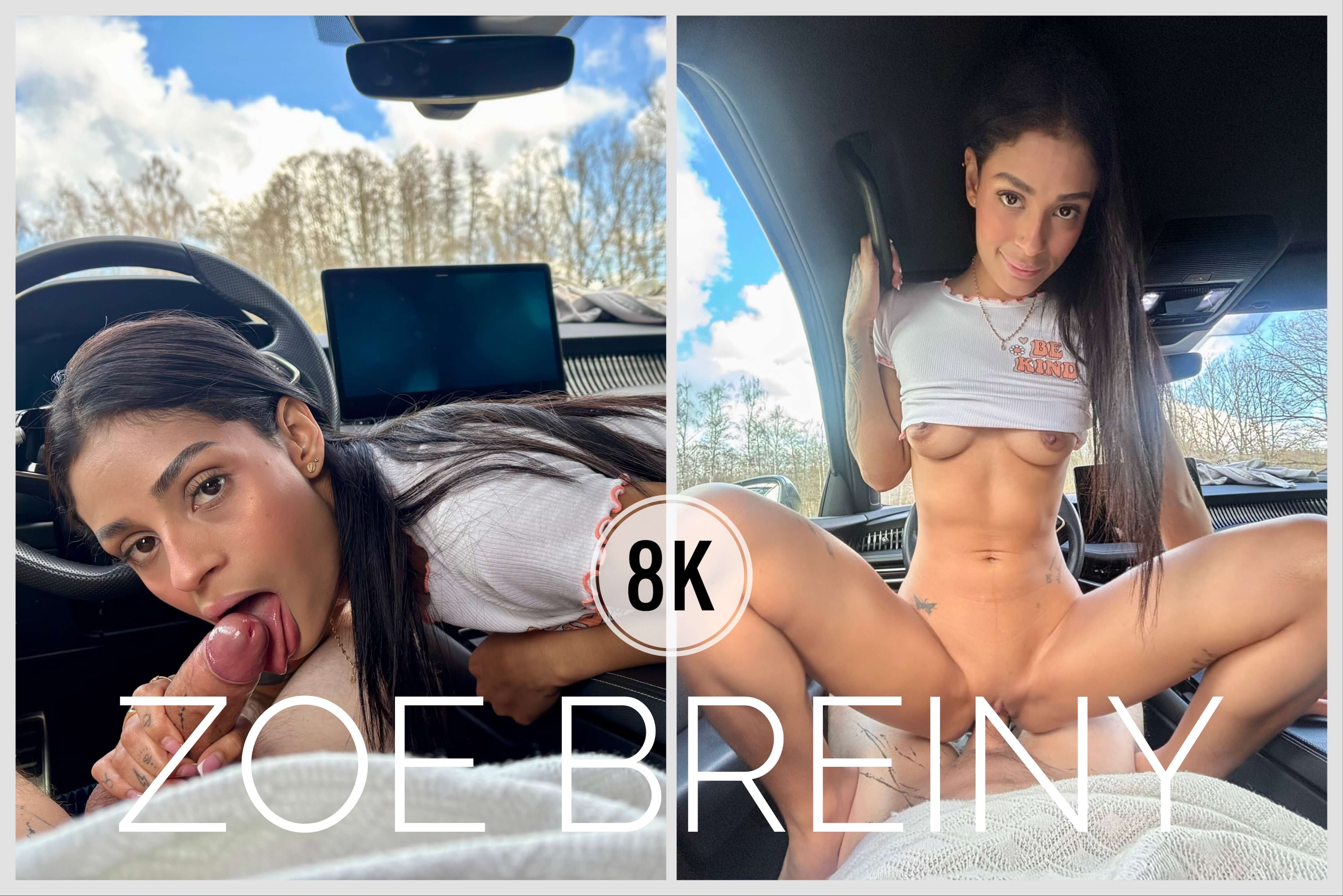 Zoe Enjoys Sex in the Car