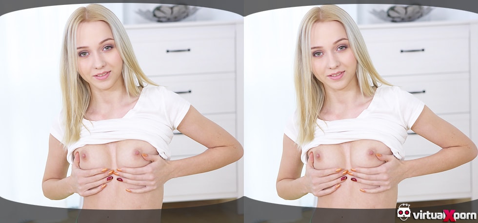 Young Skinny Teen - Horny Babe Solo Masturbation