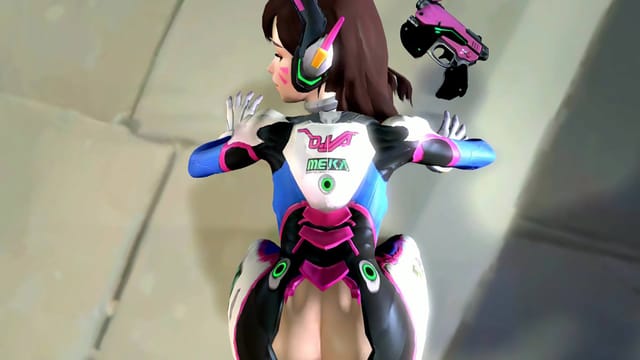 Overwatch - D.Va's Post Match Follow-Up (A XXX Parody)