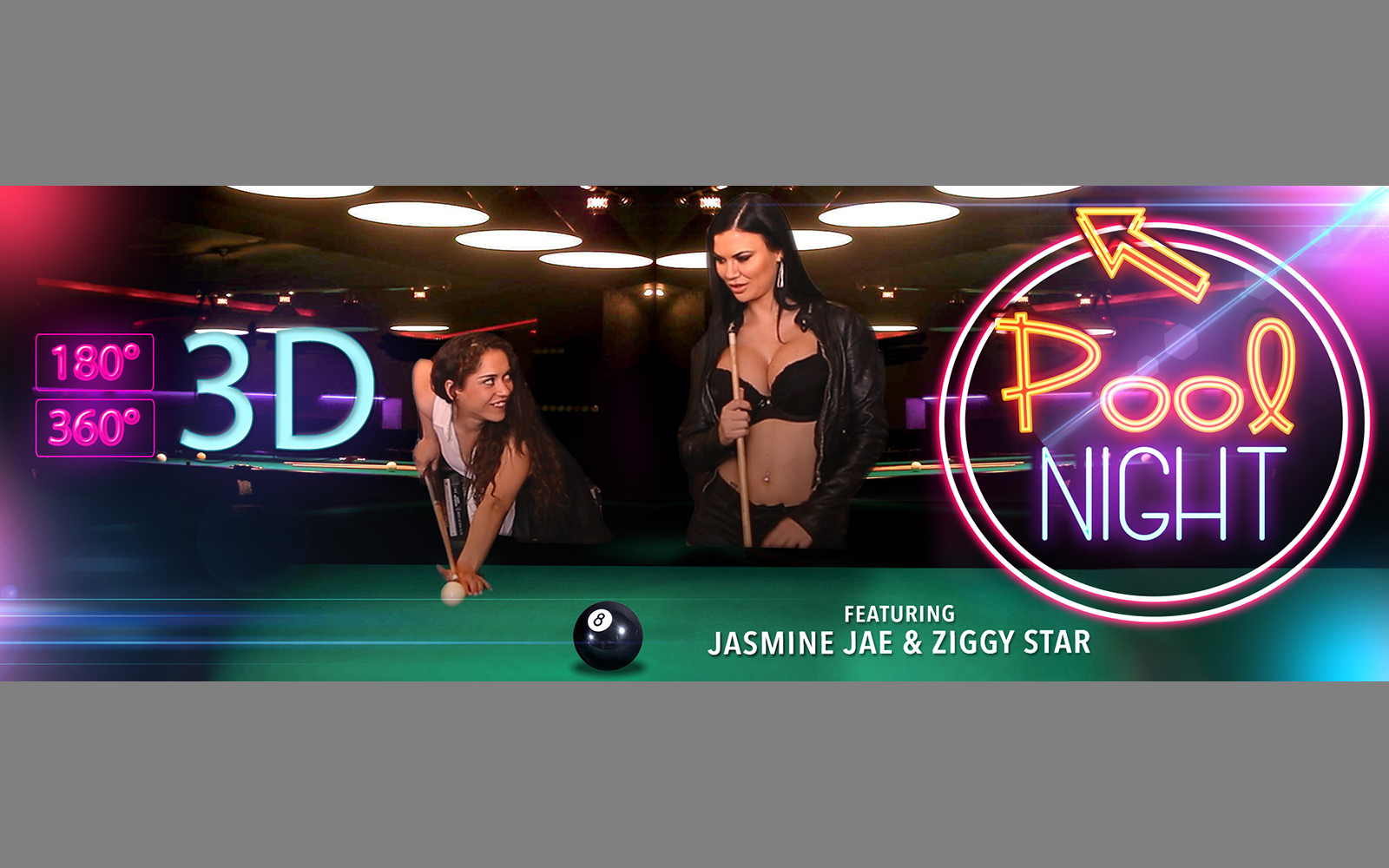 [For Women] Pool Night - MILF and Teen Lesbian Dildo Action