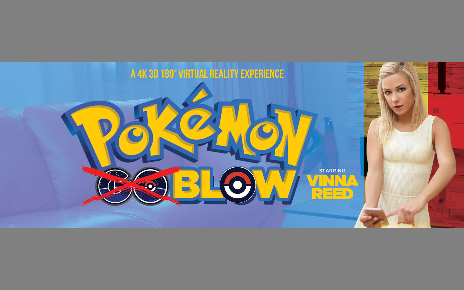 Pokemon Blow - Vinna Reed Cock Fuck VR Porno