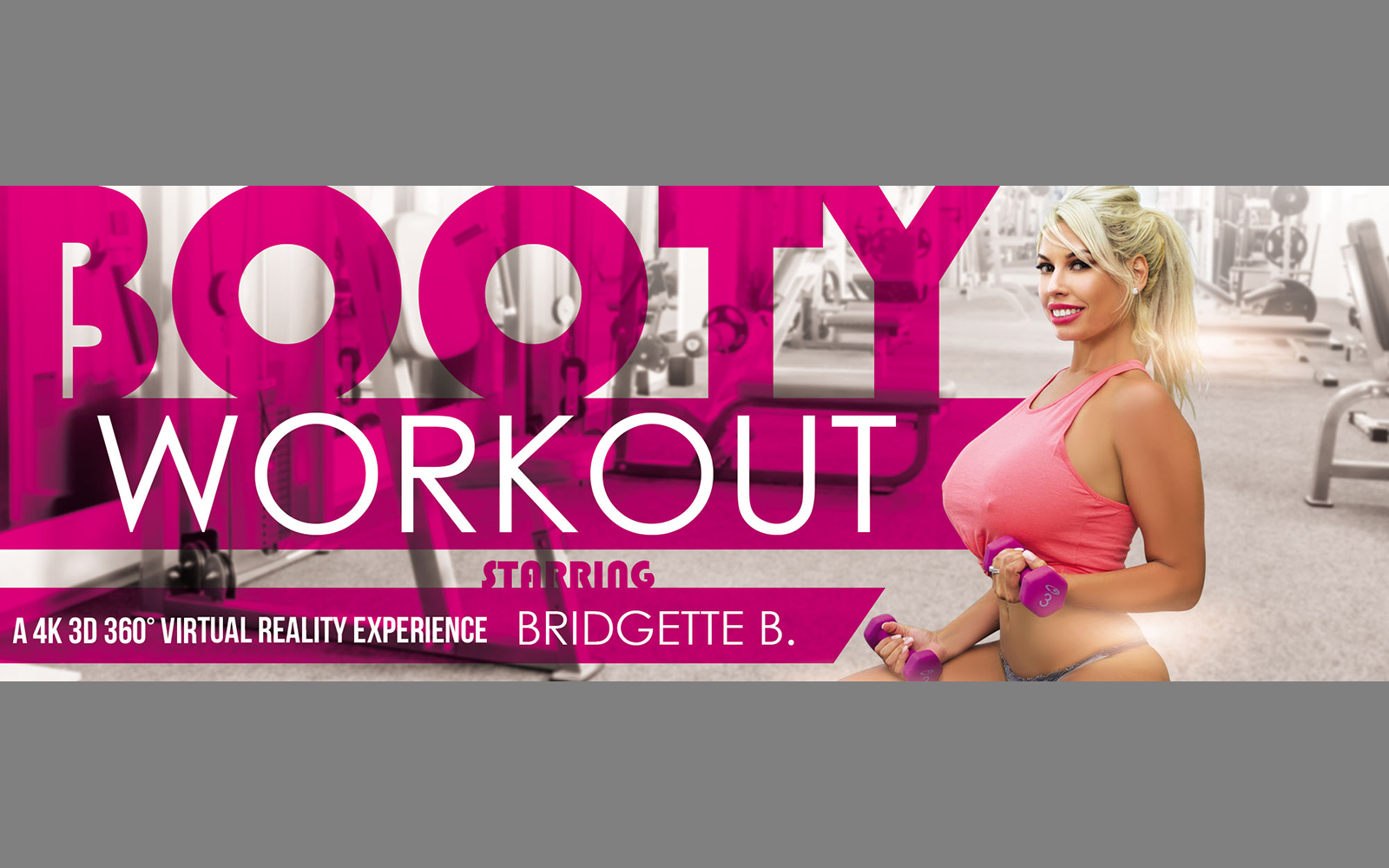 Booty Workout - Busty Blonde MILF VR Sex