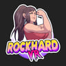 RockHardVR studio logo representing 20 immersive virtual reality adult scenes for VR headsets.