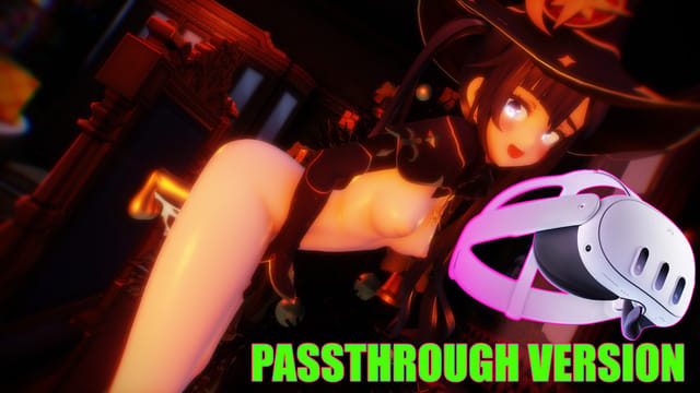 Mona receives passthrough pleasure in a Lewd FRAGGY VR production featuring 4K resolution and 180 degree viewing angles