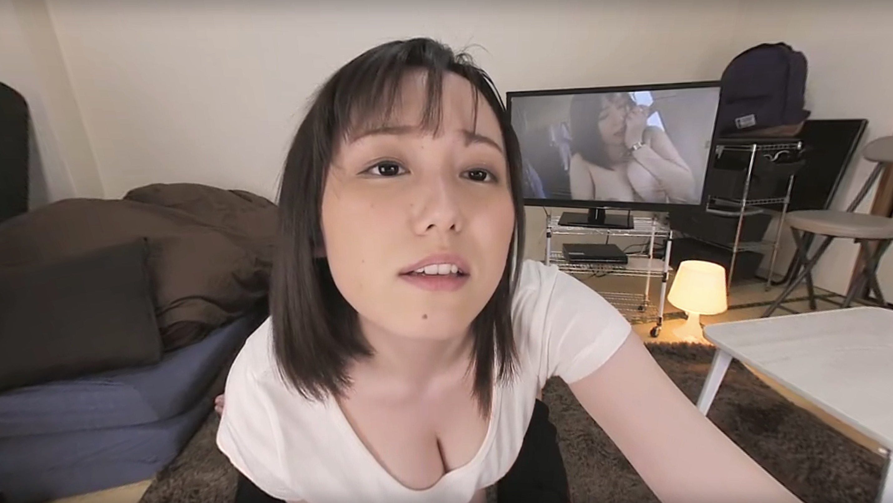 JAV Pornstar Nene Tanaka,  She Makes Up For it By Cheating And Having Lovey-Dovey Sex With Boyfriend! P1