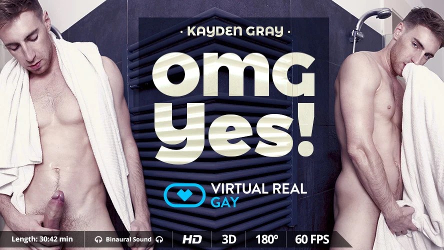 [Gay] OMG Yes! - Polish Brunette Kayden Grey Solo