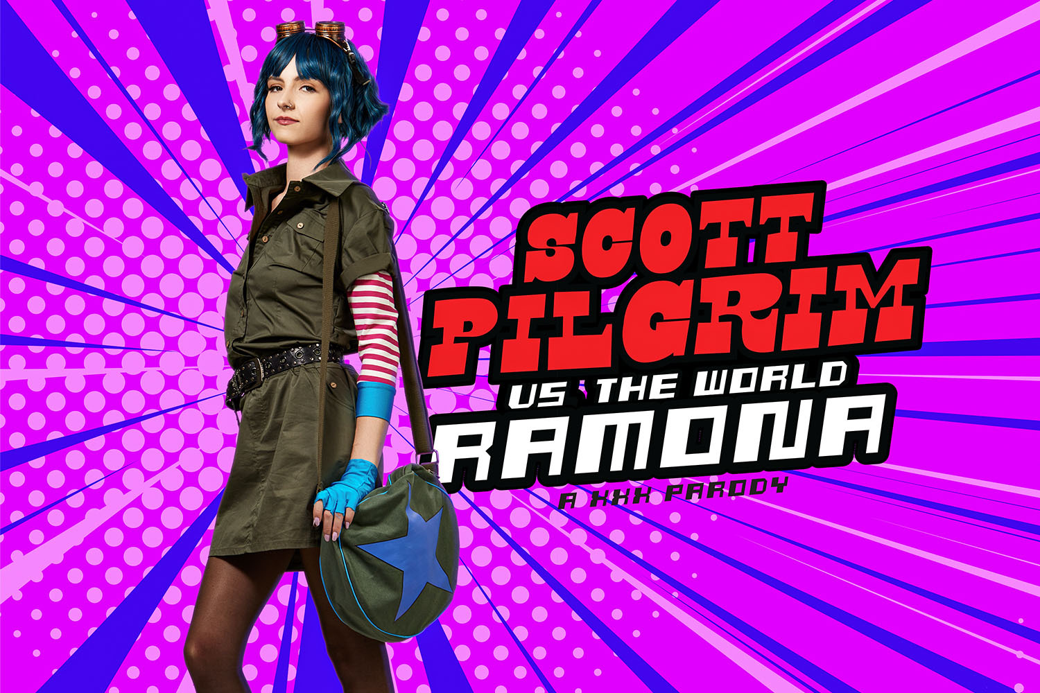 Fucking Ramona Flowers: A Scott Pilgrim Vs. the World XXX Cosplay Parody
