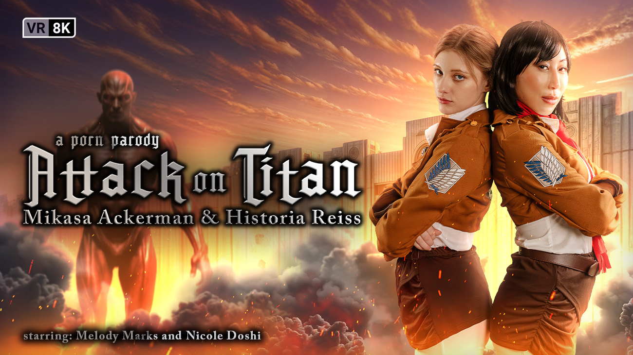 Attack on Titan: Mikasa Ackerman & Historia Reiss (A Porn Parody)