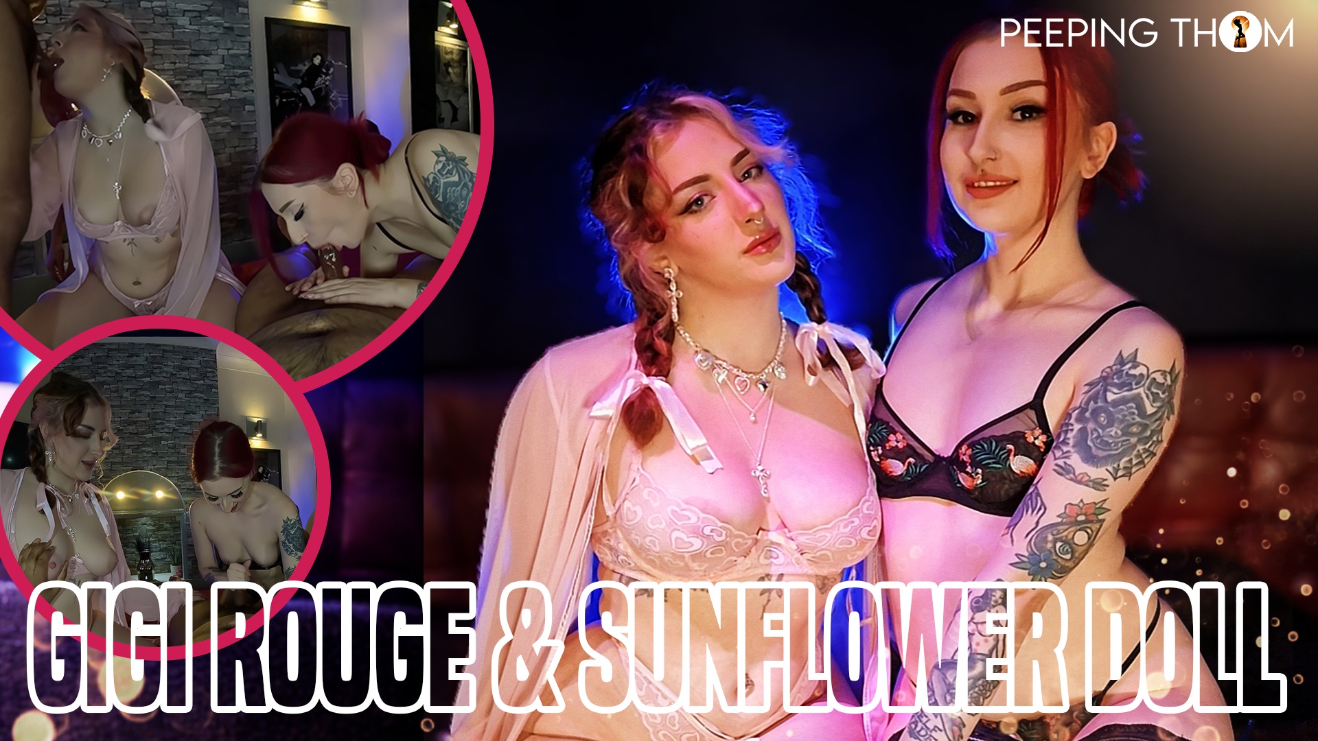 Sunflower Doll And Gigi Rouge Fuck Old Men