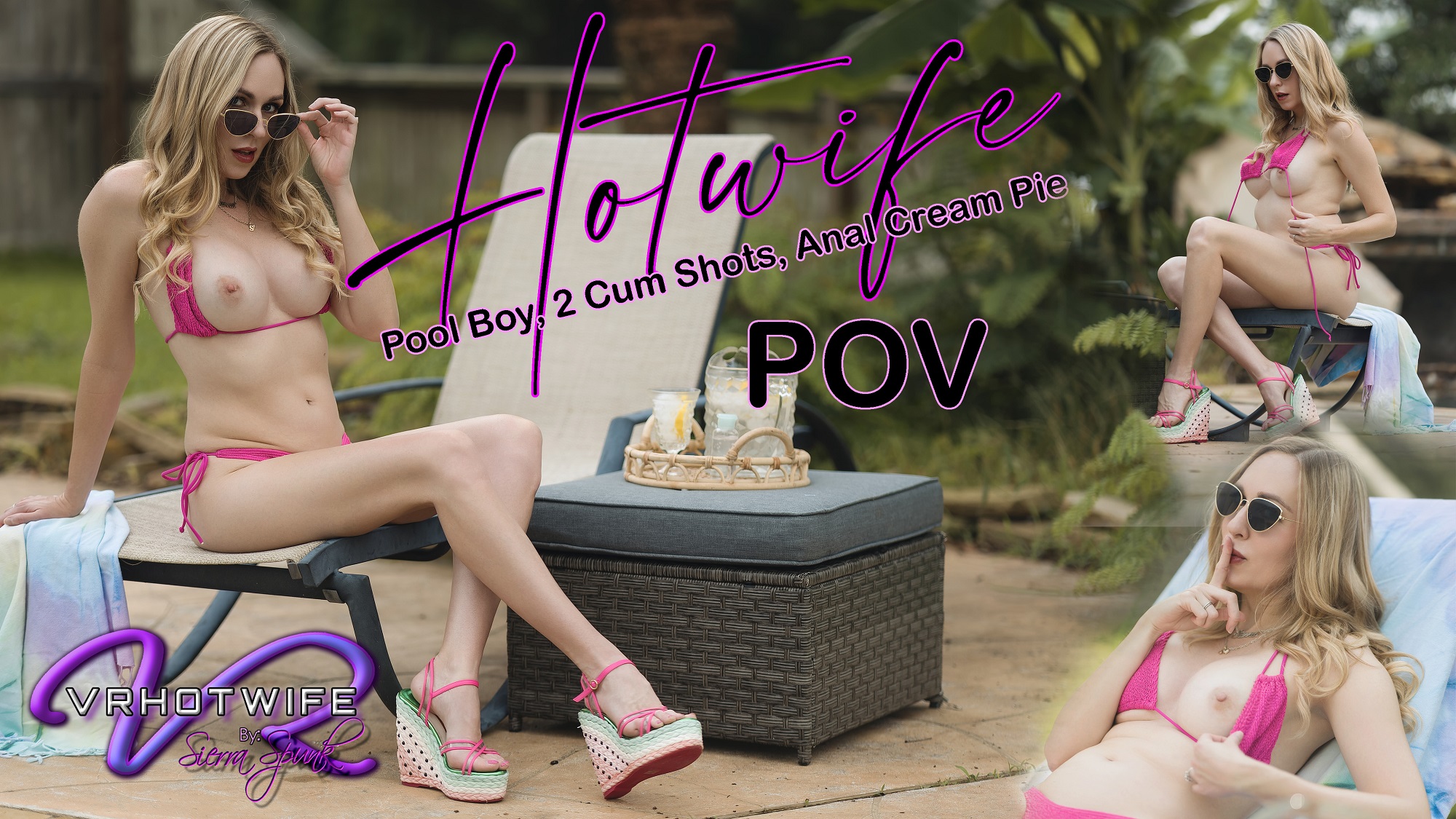 POV Hotwife Anal With Poolboy