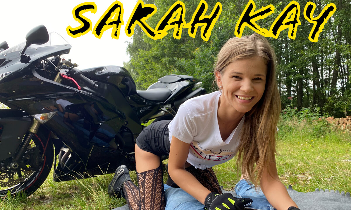 Sarah Kay Beautiful Motorcyclist