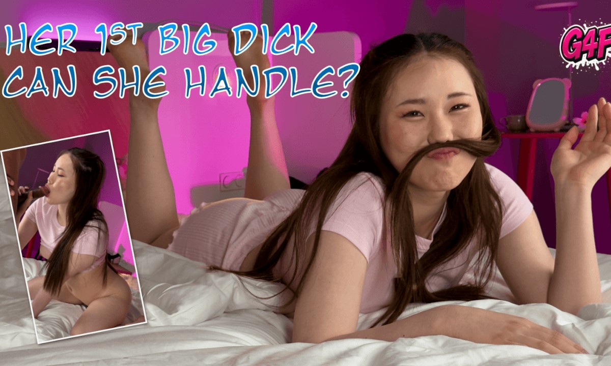 Her 1st Big Dick - Can She Handle?