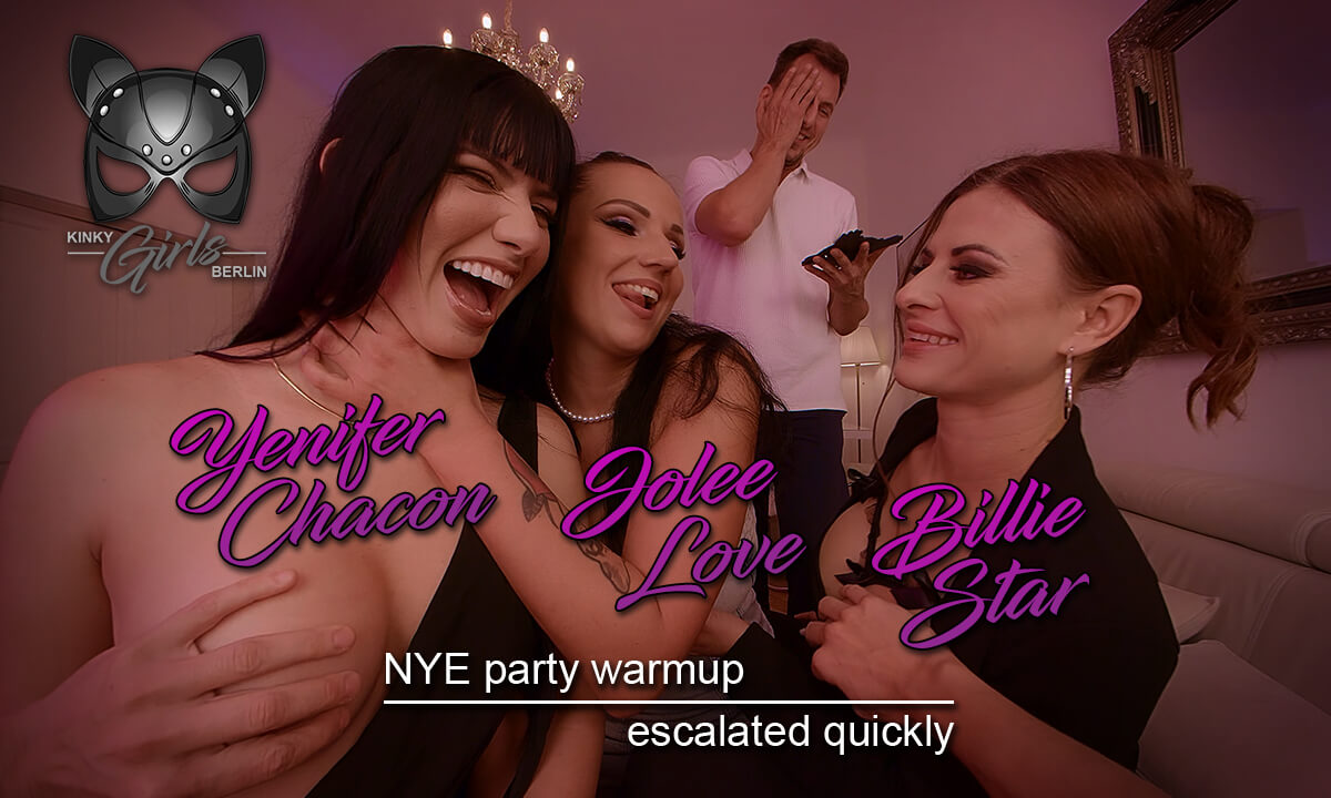 NYE Party Games Turn Into A Littly Group Bang - That´s Better Than Fireworks For Sure — Yenifer CHP VR porn scene