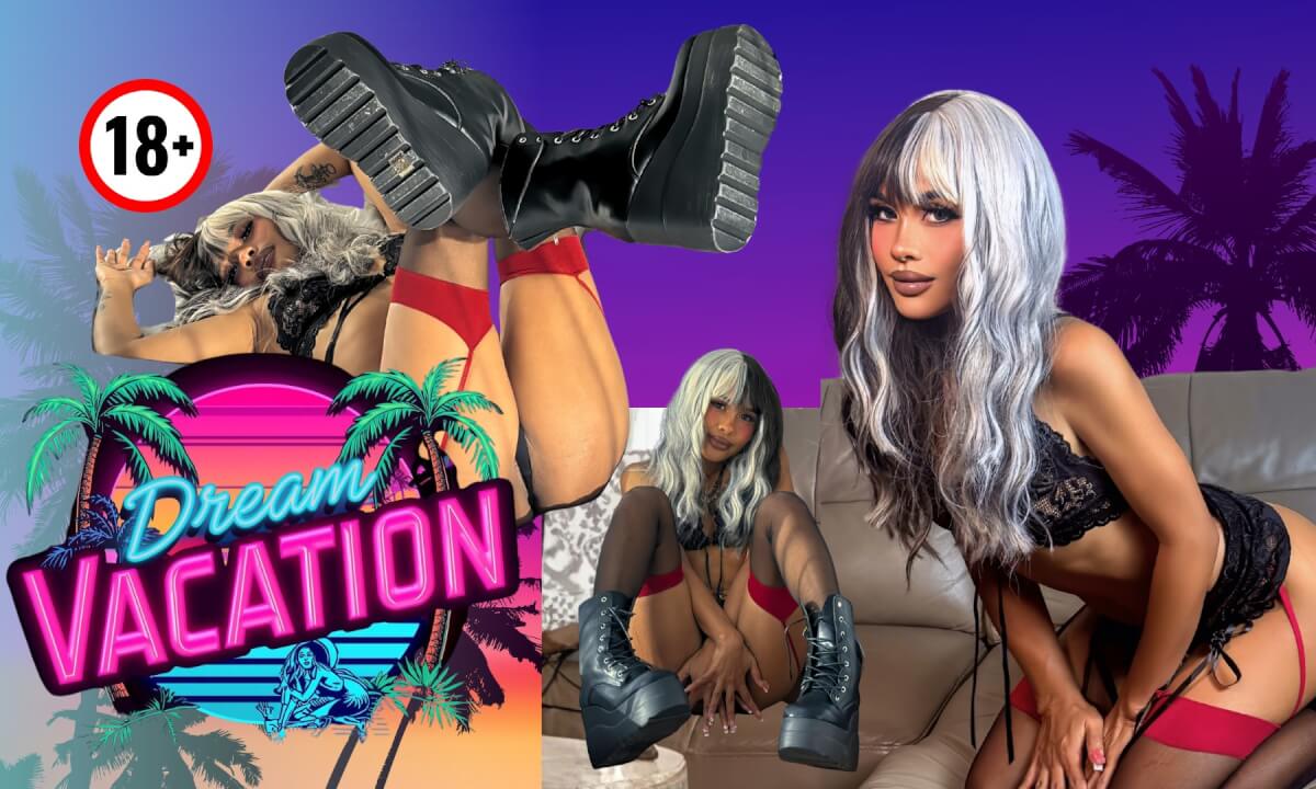 Bored Asian Girl And Tropical Island Secrets